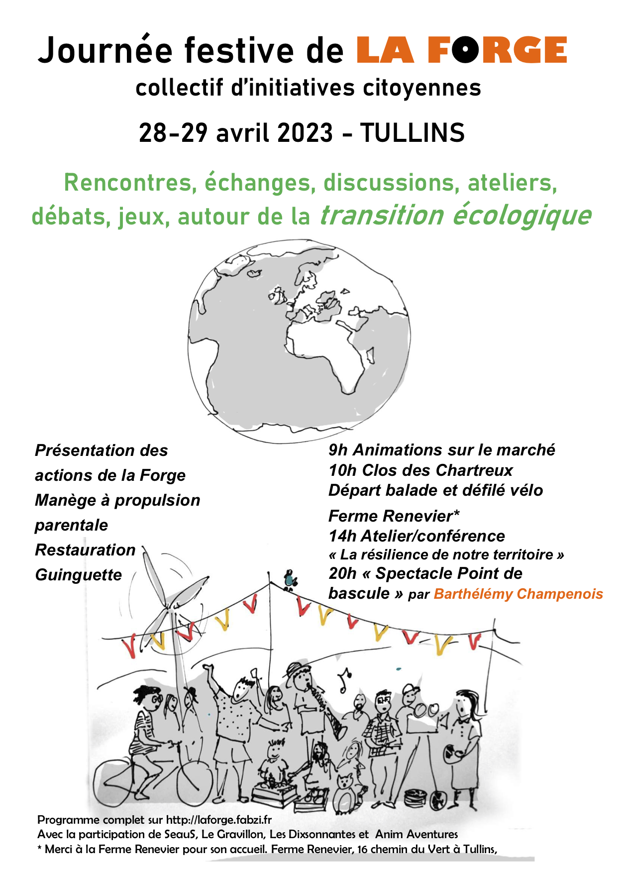 28-29/04/23 – Journées festives de La Forge