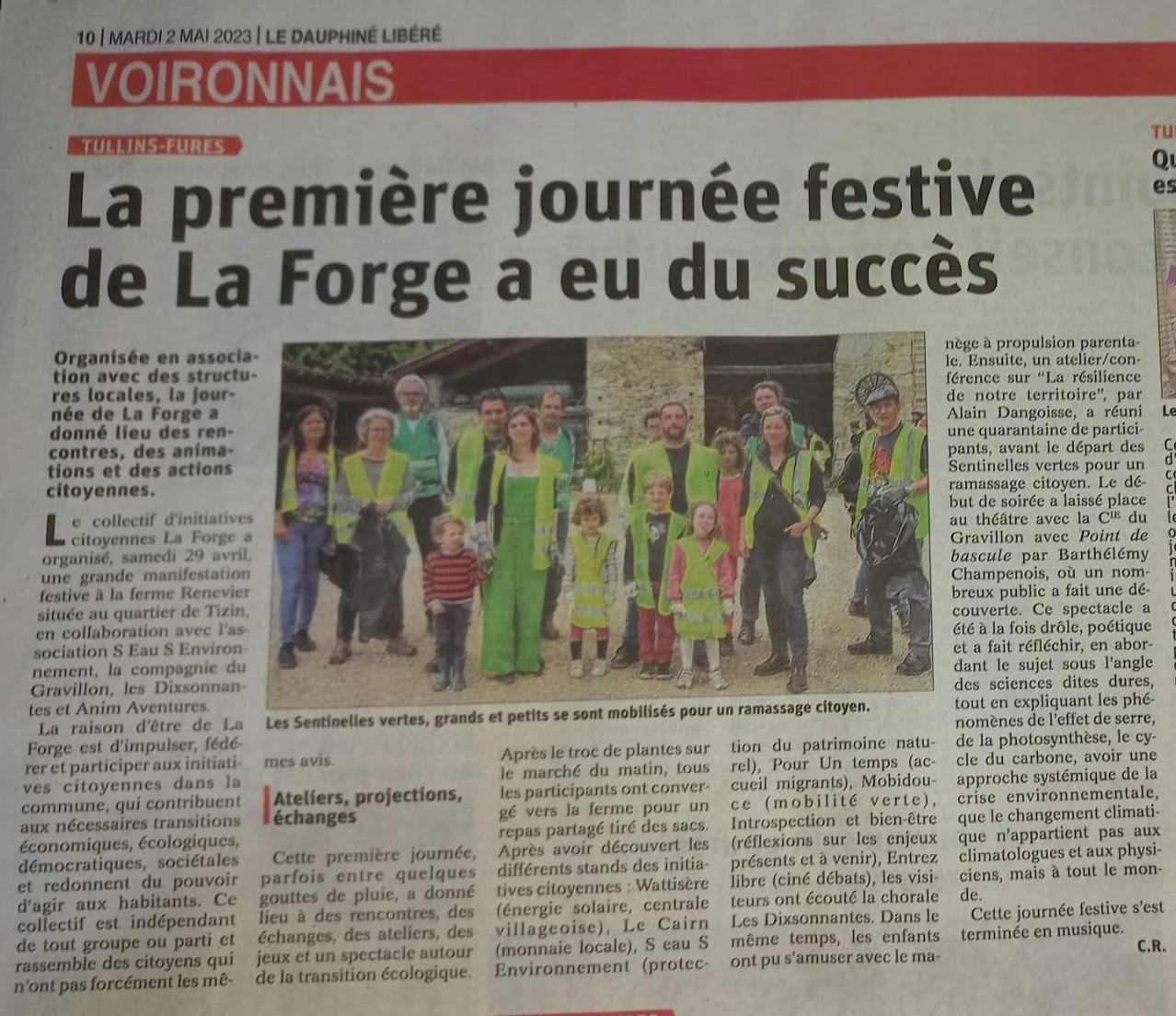 Retour sur la journée festive de la Forge